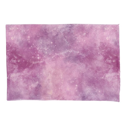 Housse D'oreillers Dusk Rose Galaxy Series Design 2  (devant-gauche)