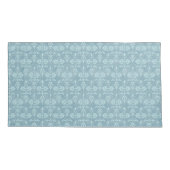 Housse D'oreillers Dusty Turquoise Damask Pattern Victorian Boho (Dos)