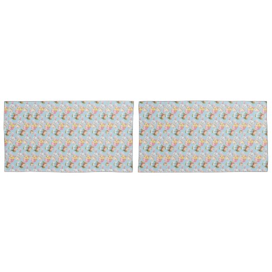 Housse D'oreillers Easter Critère Pillowcases (devant-Set)