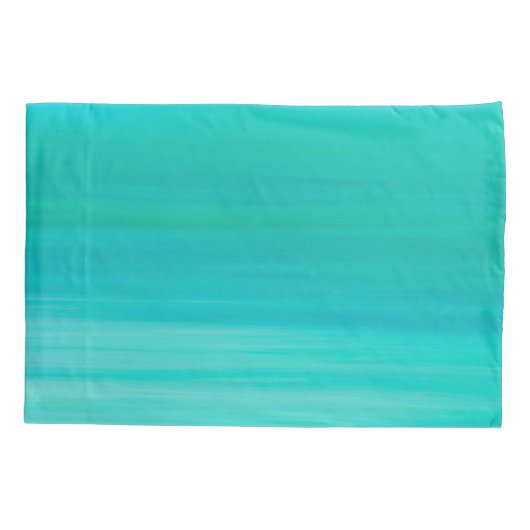 Housse D'oreillers Eau de mer turquoise Aquamarine (Dos)