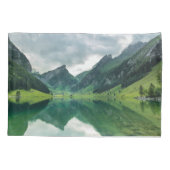 Housse D'oreillers Eau | Lac Alpes suisses (Dos)