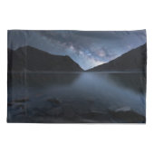 Housse D'oreillers Eau | Lakeshore la nuit (Dos)