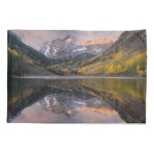 Housse D'oreillers Eau | Maroon Bells Colorado (Dos)