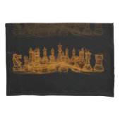 Housse D'oreillers Éclairage Épreuve d'échecs - Design lumineux (devant)