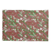 Housse D'oreillers Eclectique Mod Retro Motif de Noël géométrique (Dos-gauche)