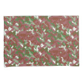 Housse D'oreillers Eclectique Mod Retro Motif de Noël géométrique (devant-Droit)