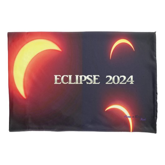 Housse D'oreillers Eclipse 2024 (devant)