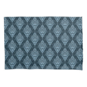 Housse D'oreillers Ecran bleu Damas