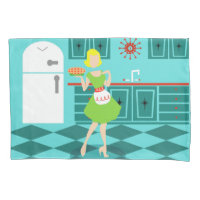 Écran de cuisine rétro