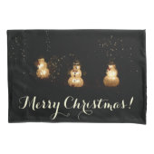 Housse D'oreillers Écran Luminaire Snowman (devant)