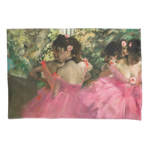 Housse D'oreillers Edgar Degas - Danseuses en rose