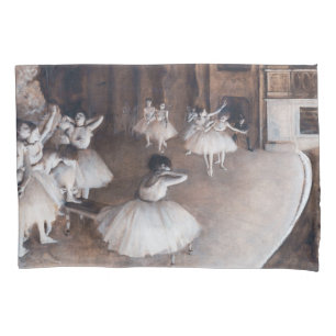 Housse D'oreillers Edgar Degas - Répétition de ballet sur scène