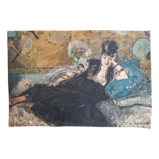 Housse D'oreillers Edouard Manet - Dame aux Éventails (devant)
