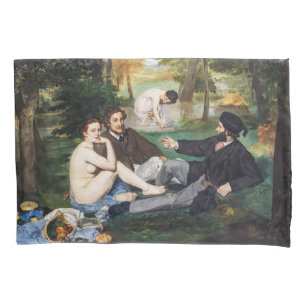 Housse D'oreillers Edouard Manet - Déjeuner sur l'herbe