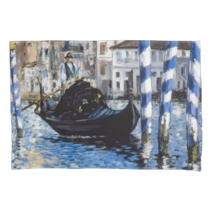 Housse D'oreillers Edouard Manet - Grand Canal, Venise