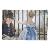 Housse D'oreillers Edouard Manet - Le Chemin De Fer (Dos)