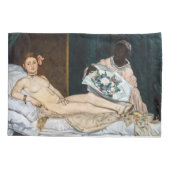 Housse D'oreillers Edouard Manet - Olympia (Dos)