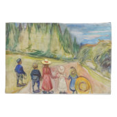 Housse D'oreillers Edvard Munch - La forêt Fairytale (Dos)