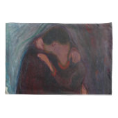 Housse D'oreillers Edvard Munch - Le baiser (Dos)
