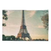 Housse D'oreillers Eiffel tour lancer oreiller (Dos-gauche)