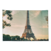 Housse D'oreillers Eiffel tour lancer oreiller (Dos-Droit)