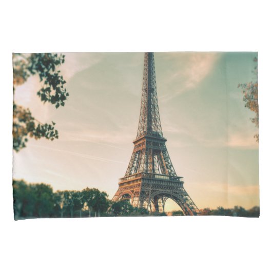 Housse D'oreillers Eiffel tour lancer oreiller (devant-Droit)