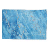 Housse D'oreillers Élégance du marbre : Surface texturée naturelle. (Dos)