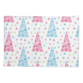 Housse D'oreillers Élégant arbre de Noël moderne (Dos)