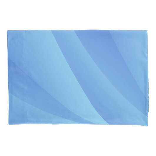 Housse D'oreillers Elegant Blue Abstract | (devant-gauche)