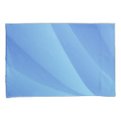 Housse D'oreillers Elegant Blue Abstract | (devant-Droit)