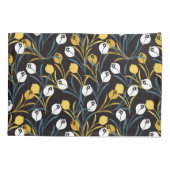 Housse D'oreillers Élégant motif floral de Tulipe (Dos)