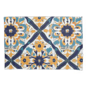 Housse D'oreillers Élégant Motif marocain espagnol carrelage (devant-gauche)