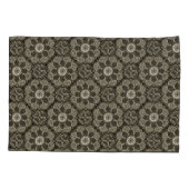 Housse D'oreillers Élégant Pillowcase Médaillon (Dos-gauche)