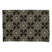 Housse D'oreillers Élégant Pillowcase Médaillon (devant-gauche)