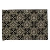 Housse D'oreillers Élégant Pillowcase Médaillon (devant-Droit)