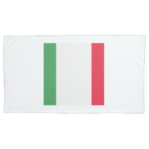Housse D'oreillers Emblème du drapeau italien