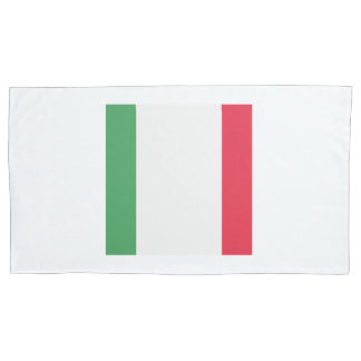Housse D'oreillers Emblème du drapeau italien