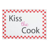 Housse D'oreillers Embrasse Le Cuisinier (devant)