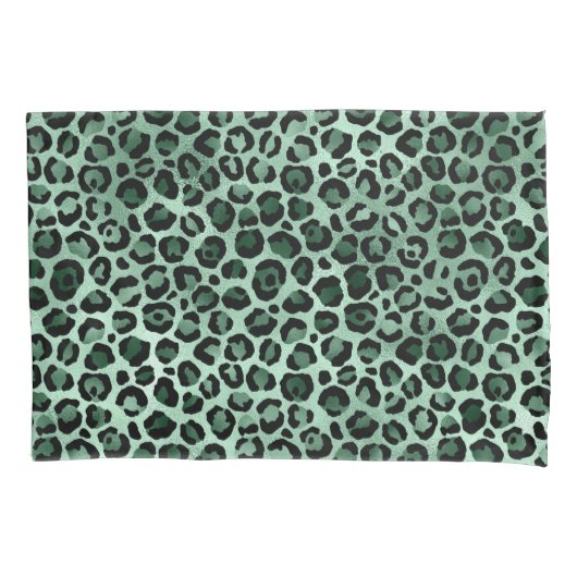 Housse D'oreillers Emerald et Gold Safari Series Design 9 (devant)
