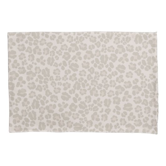 Housse D'oreillers Empreinte de léopard Glam 2 #motif #design (devant)
