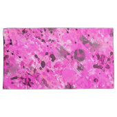Housse D'oreillers Encre rose (devant-Droit)
