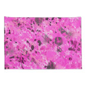 Housse D'oreillers Encre rose (Dos-Droit)