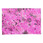 Housse D'oreillers Encre rose (devant-Droit)