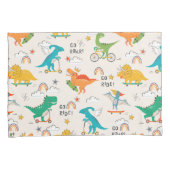 Housse D'oreillers Enfants Dinosaur Motif voyageur (devant-Droit)