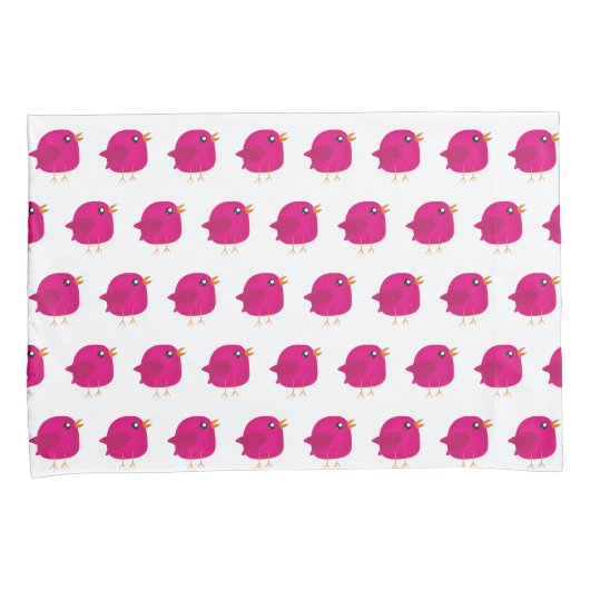 Housse D'oreillers Enfants mignonette birdy (devant-Droit)