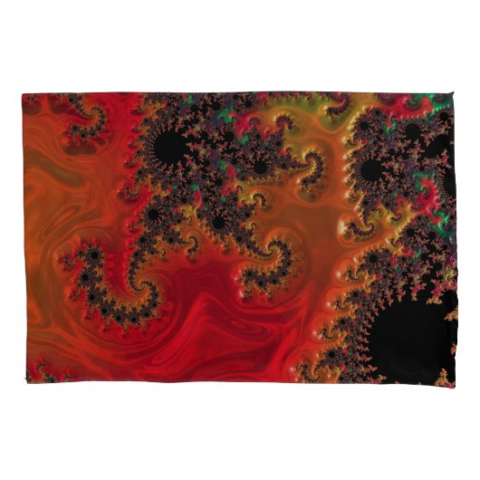 Housse D'oreillers Ensemble de Coques Coussin Fire and Beauty (devant-gauche)