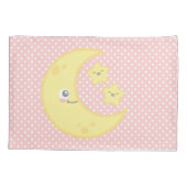 Housse D'oreillers Ensemble de Coques Coussins Kawaii Moon & Stars (Dos-gauche)