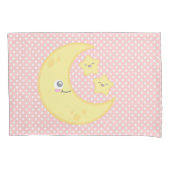 Housse D'oreillers Ensemble de Coques Coussins Kawaii Moon & Stars (devant-gauche)
