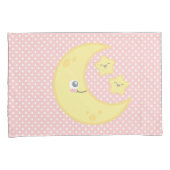 Housse D'oreillers Ensemble de Coques Coussins Kawaii Moon & Stars (devant-Droit)