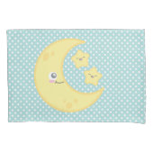Housse D'oreillers Ensemble de Coques Coussins Kawaii Moon & Stars (devant-gauche)